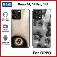 Case for Oppo Reno 14/14 Pro/14F 4G/5G Artistic Billiards Model | 5-year anti-yellowing premium glas
