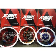 Kingdrag FG510 sport rim depan belakang siap bearing king drag Y15ZR Y125zr Y15 Exciter Siap DISC De