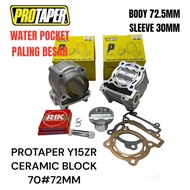 Y15ZR PROTAPER CERAMIC RACING BLOCK SET 70/72MM