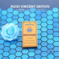 Blind Box Figurine Handmade Cigarette Box Birthday Cake Decoration Yellow Crane Tower Model Toy Coll