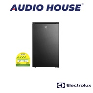 ELECTROLUX EUM0930BD-SG  90L MINI BAR FRIDGE  GLOSSY BLACK  4 TICKS  W475xH840xD448MM  2 YEARS WARRA