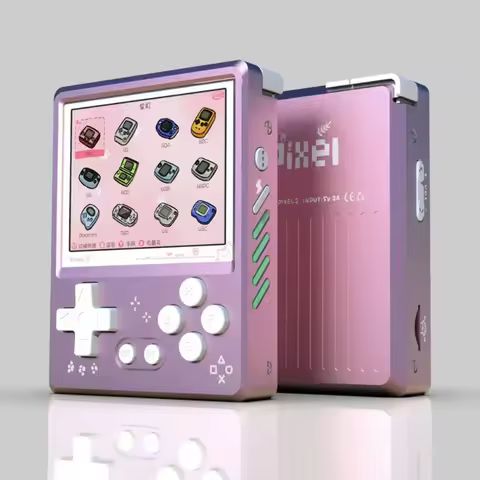 Gkd Pixel 2 Mini Handheld Game Console Metal Body Retro Open Source Portable Pocket Video Game Playe