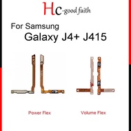 New high quality For Samsung Galaxy J4+ J4 Plus J4Plus SM-J415F J415F Volume Button Switch Power Control Flex Cable
