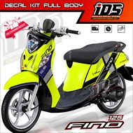 Stiker fino 125 full body variasi striping fino 125 decal fino 125 full body Racing Custom