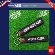 [SAME DAY SHIPPING 🇲🇾] Airbus XWB 350 A350 Key Chain Tags