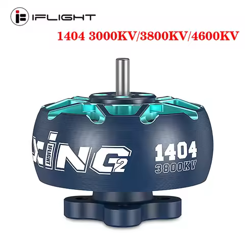 IFlight XING2 1404 3000KV/3800KV/4600KV 2-4S Toothpick Ultralight Build Unibell Motor Compatible 3-4