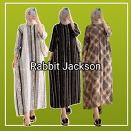 DARK MOTIF RAYON GAMIS WITH 3 HANDS/4