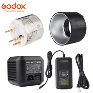 Godox Original 600w Spare Flash Tube / AD-R9 Reflector /C26 Battery Charger /AC26 AC Power Adapter f