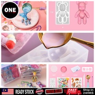 Creative Bear Pendant Handmade DIY Fire Paint Violent Bear Keychain Fire Paint Fluid Bear Guka