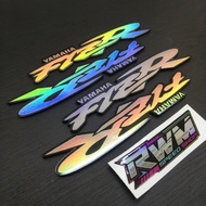 Yamaha FIZ R F1zR FIZR Acrylic Mirror Motorcycle Logo Emblem 2mm Thick F1ZR Accessories