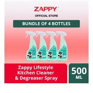 Zappy Lifestyle Kitchen Cleaner and Degreaser Spray 500ml