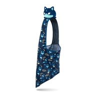 TeeTurtle - Plushie Tote Bag - Dark Moon Fox - from The Creators of The Original Reversible Octopus