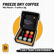 Bei Coffee 7x3g Mix Flavor Freeze Brew Mix  Capsule Coffee Machine Roasted Coffee Maker Starbuck Cof