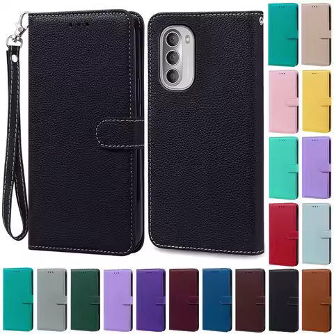 For Motorola G51 5G Case Leather Flip Wallet Cover For Moto G51 5G Case Soft Silicone Cover For Moto