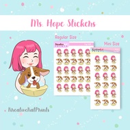 Planner Stickers | Dog Bath | Pet Stickers Cute Stickers