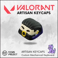 [Ready Stock] Reyna Valorant Artisan Keycaps 1U for Mehcanical Keyboard Keebs Project