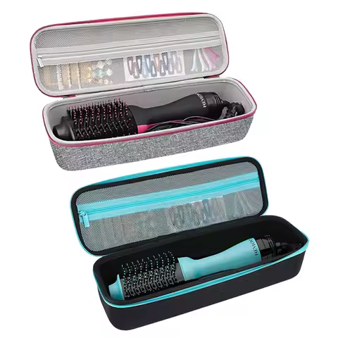 for Revlon Hair Dryer Storage Case EVA Hard Portable Carrying Protect Pouch Volumizer Hot Air Brush 