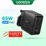 UGREEN 65W GAN Charger 4 Ports Fast Charger 3C1A Wall Charger Fast Charging
