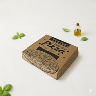 Pizza Box 16x16 | 18x18 | 20x20 Kraft PE 325 gsm material has been laminated in oil, strong and stur