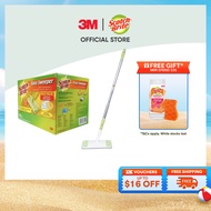 3M™ Scotch-Brite™ Easy Sweeper Plus Paper Wiper Mop, Refill available, 1 pc/pack, For cleaning home floors