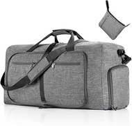 Travel Duffle Bag for Men/Women 65L Foldable Sports Bag Fitness Bag Swimming Bag Hand Luggage with S