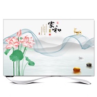 Custom pattern New styleCute anime smart android Dust cripage TV Cover Computer Cloth Home Decoration Dustproof tv screen protector curved 4k television  murah LED Elastic /32 37 39 40 43 45 48 49 52 5inch monitor62706