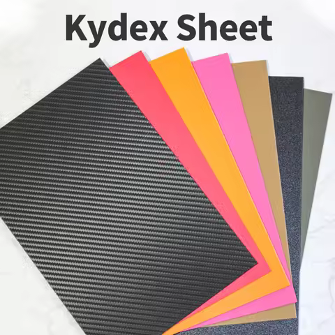 KYDEX Sheet Thermoform for Knife Sheath Holster Making Airsoft Armor Keel Guards 1Pcs