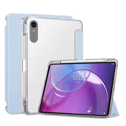 For Lenovo Idea Tab Pro Gen 2 Case with Pencil Holder PU Leaher TPU Back Stand Tablet For Idea Tab P