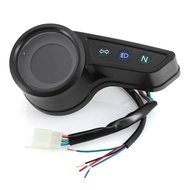 Motorcycle Instrument Dashboard Speedometer 7 Color Mileage TRIP ODO Fuel Level Meter Motor Instrume