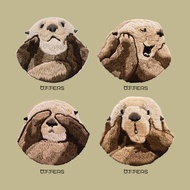 [Halangzu] Clothing Accessories/Embroidery Cloth Stickers/EMb/Cute Sea Otter Series Otter Sea Otter 