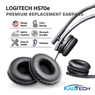 1Pair Logitech H570e Replacement Ear Pads Cushion Earpad - Black