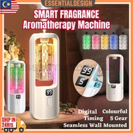 LOCAL🚚 Automatic Aroma Diffuser Air Humidifier Fragrance Essential Oil Dispenser Digital Display Air Freshener Perfume