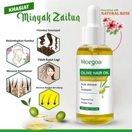 Olive Hair Growth Oil Minyak Rambut Zaitun Minyak Lebatkan Rambut Serum Rambut Gugur Anti Hair Loss 