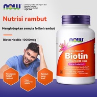 USA Now Foods Biotin  10000mcg 120 Veg Capsules