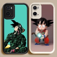 BI17 Dragon Ball Little Goku Casing for OPPO A77s A96 A77 Realme C33 9i White Black