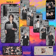 BTS Men's team Huawei MATE 10 20 PRO 20X 4G 5G Silicone shockproof TPU Straight Side Liquid Phone Case