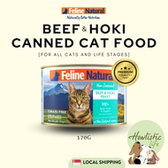 Feline Natural Beef &amp; Hoki Canned Cat Food