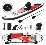 Ready✅ Inflatable Stand Up Paddle SUP Surf Ski Board Air Pump Carry Bag Floating Standing Water Kaya