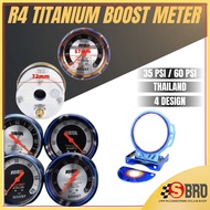 R4 DIESEL 60 PSI 30 PSI Turbo Auto Meter Boost Pressuere Meter Gauge Black/Silver