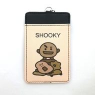 BT21 BTS Shooky Cookie Ezlink Card Holder with Keyring