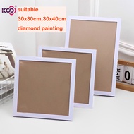 Picture Frame for Diamond painting Portrait or Landscape 30x30cm/30x40cm Wall Home Decoration