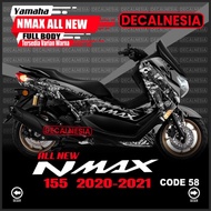 Decal Stiker Nmax 2021 2022 Full Body Motor Yamaha Connected 2020 New