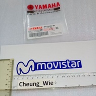 White M Sticker Original Movistarbiru YGP 2PV-F832B-H0 1 pc