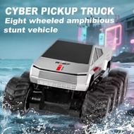 JJRC Eight-Wheel Eight-Drive Amphibious Cyber Pickup Truck Children's Electric Toy Large Wheel Climb