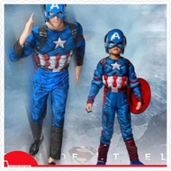 Captain America Superhero Cosplay Costume for Kids