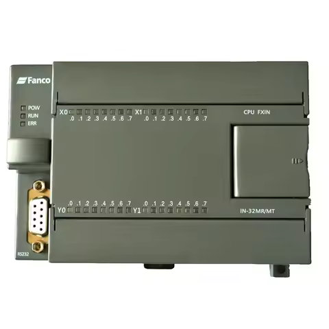 PLC industrial control board FX1N 32MR DC24V16 point input 16 point output