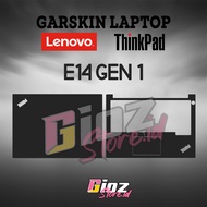 LENOVO Garskin Laptop E14 gen 1 Black Thinkpad