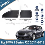 ZR For For BMW Series 1 F20 2011-2018 /120i /118i/116i Lateral Windows of the Magnetic Car Sunshade 