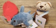IKEA 肉丸公仔 熊仔 (鯊鯊 猩猩已售)