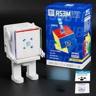 Rubik Cube Classroom RSEM V5 3x3 Magnetic Cube, Professional Competition Grade Adjustable Speed Twis